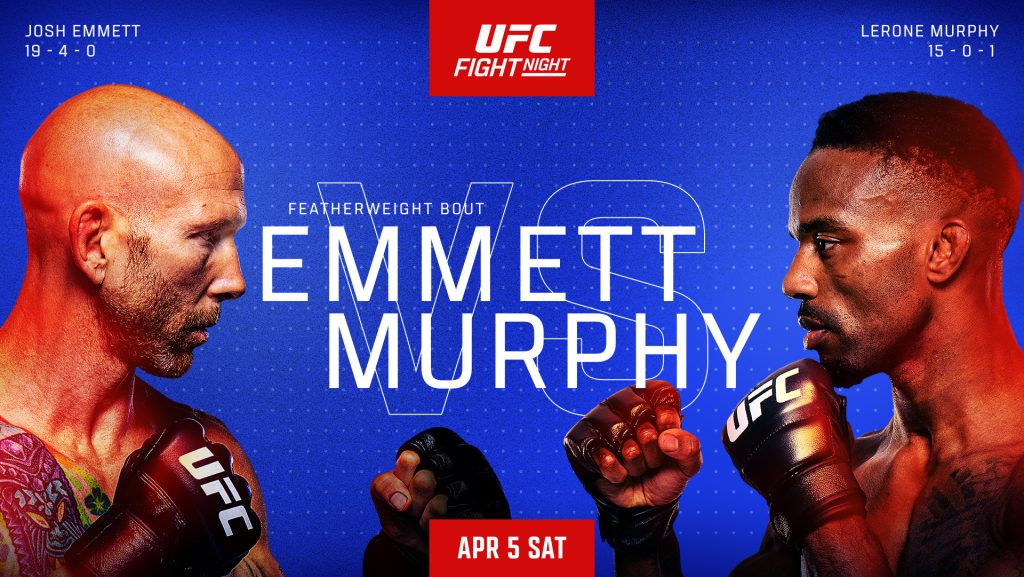 UFC Fight Night: Emmett vs. Murphy – Card Completo, Horários e Como Assistir