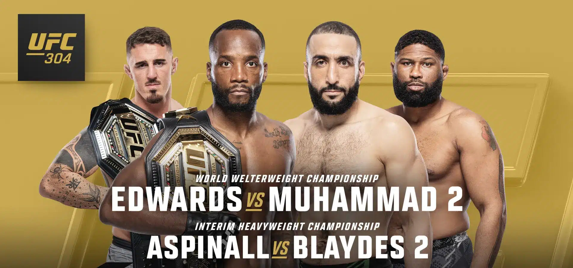 UFC 304: Edwards vs. Muhammad 2 – Uma Noite de Revanches e Título em Jogo
