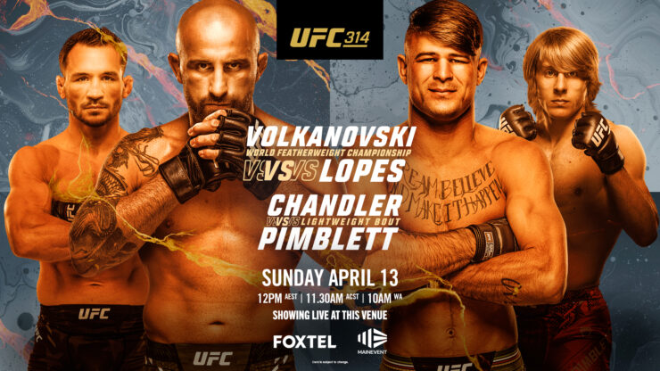 UFC 314: Volkanovski vs. Diego Lopes – Prévia Completa do Evento deste Sábado