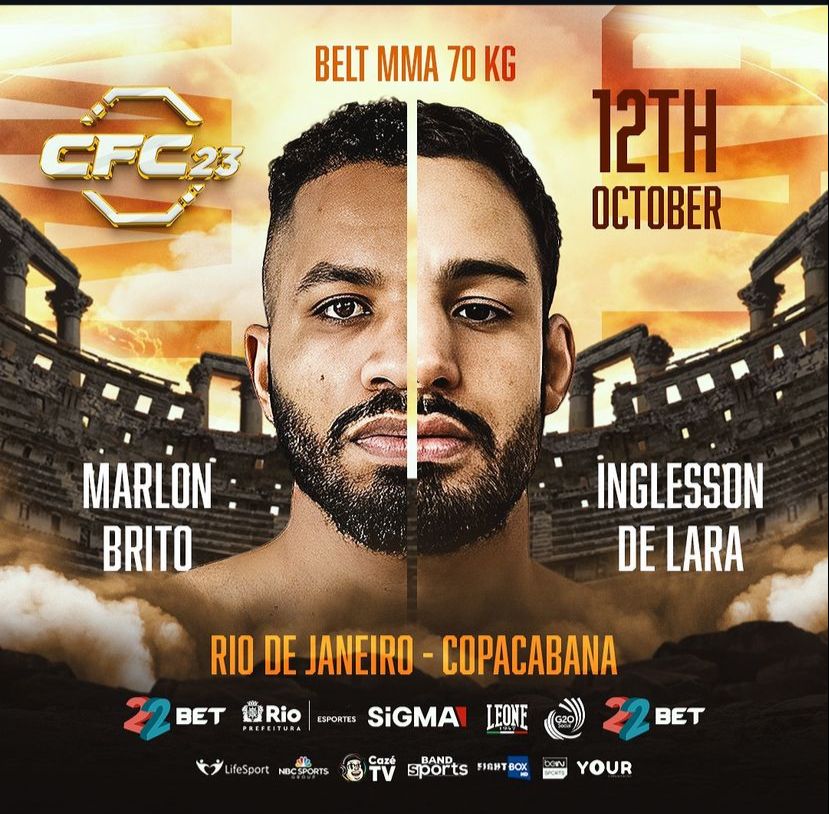 Marlon Brito Disputa Cinturão no CFC 23