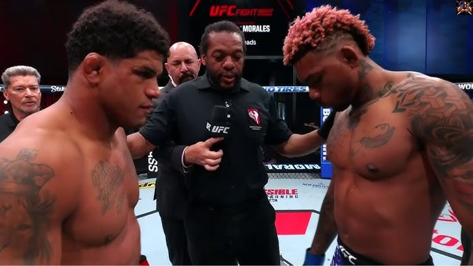 💥 UFC Fight Night em Las Vegas: Michael Morales choca o mundo com nocaute brutal sobre Gilbert Burns