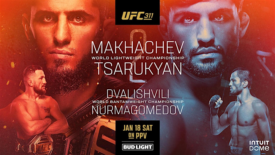 UFC 311: Makhachev vs. Tsarukyan 2