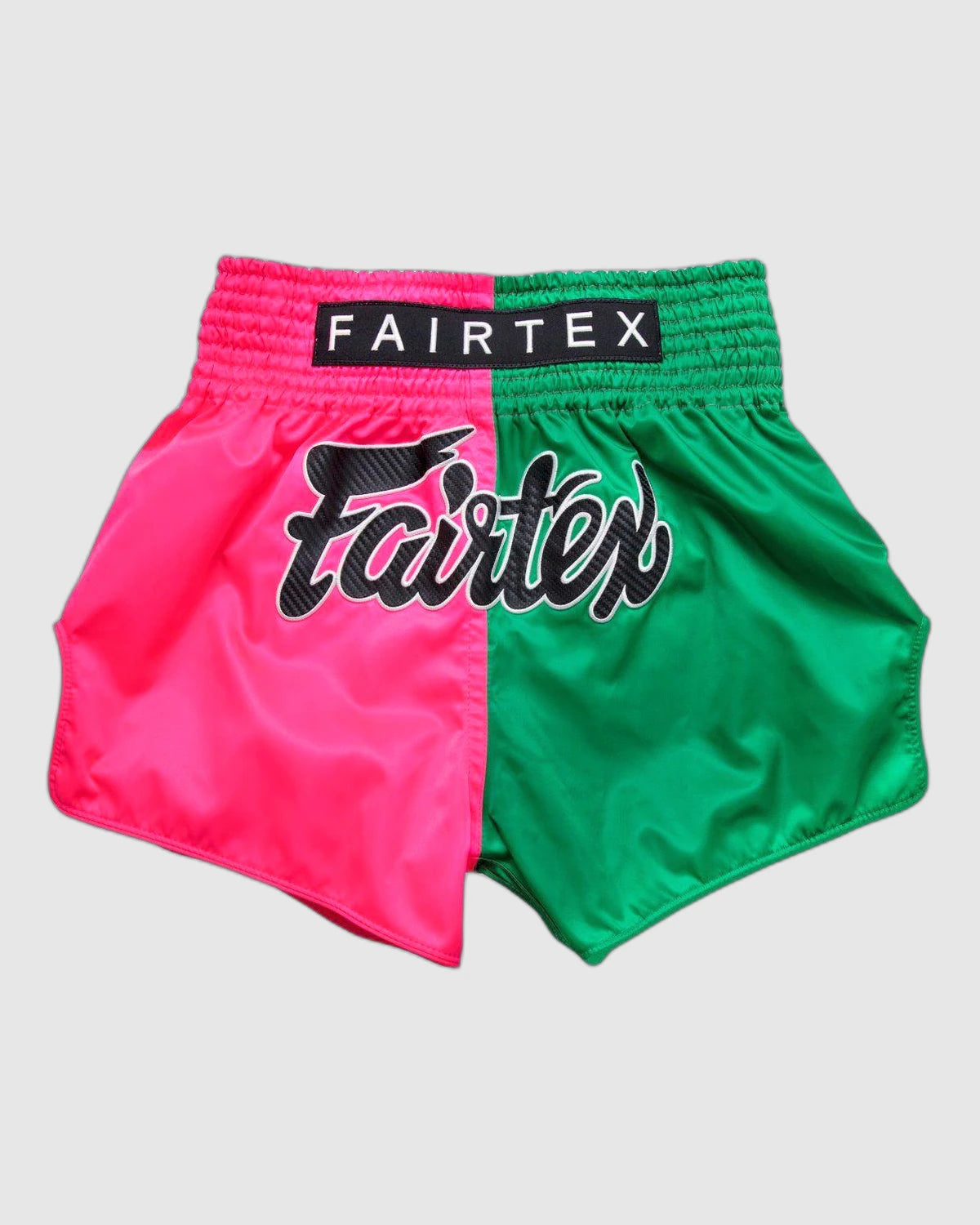 Shorts Muay Thai Fairtex - Rosa/Verde