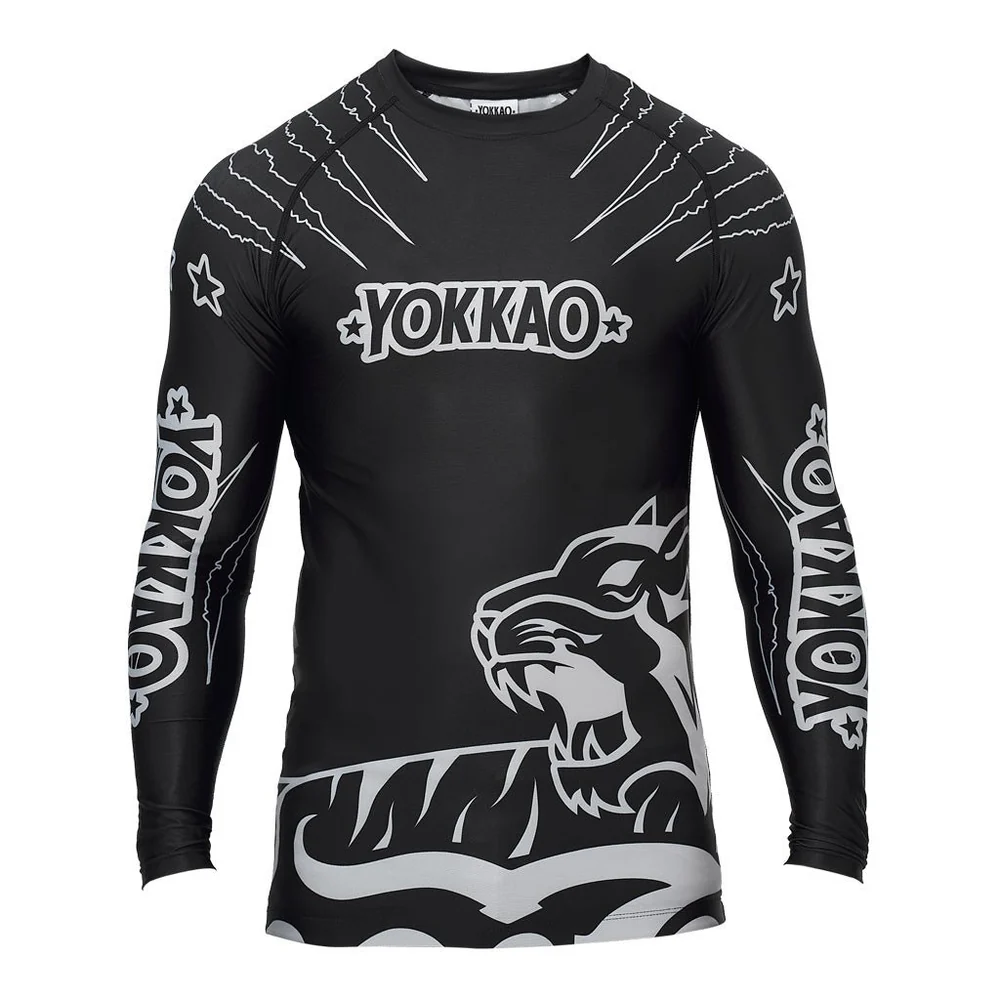 Rashguard Tiger Manga Longa | Yokkao