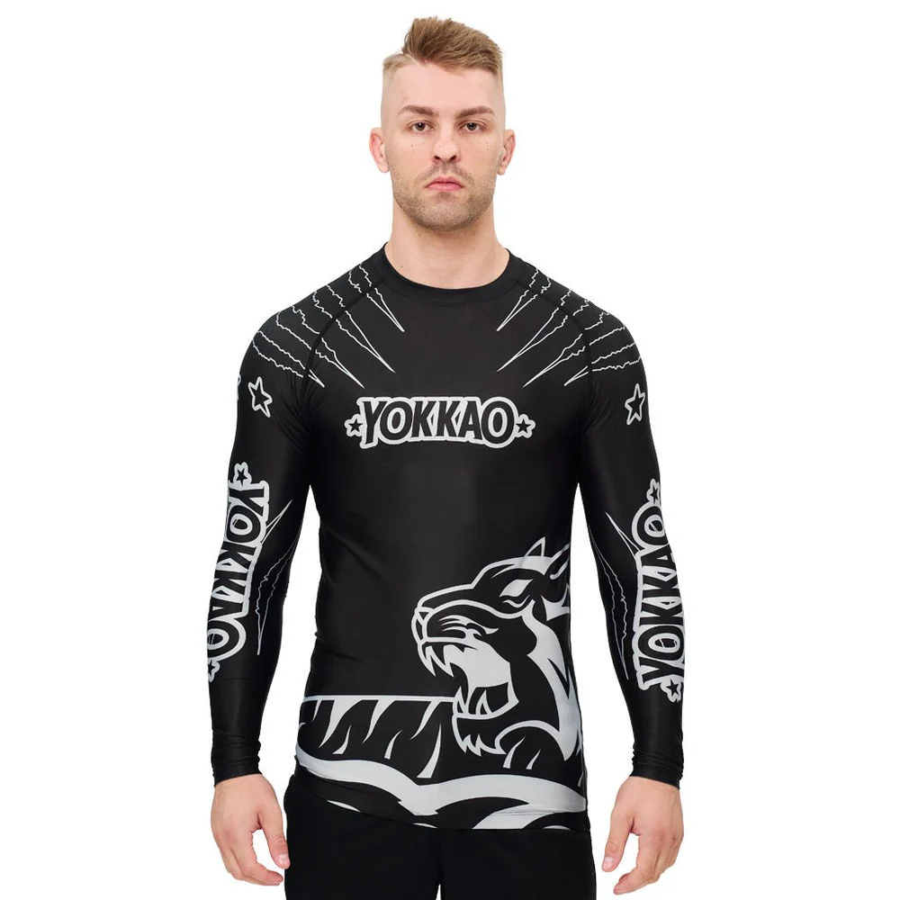 Rashguard Tiger Manga Longa | Yokkao