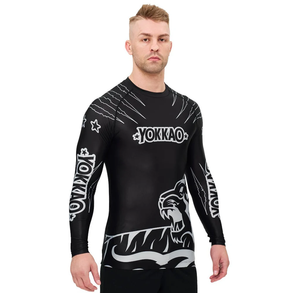 Rashguard Tiger Manga Longa | Yokkao
