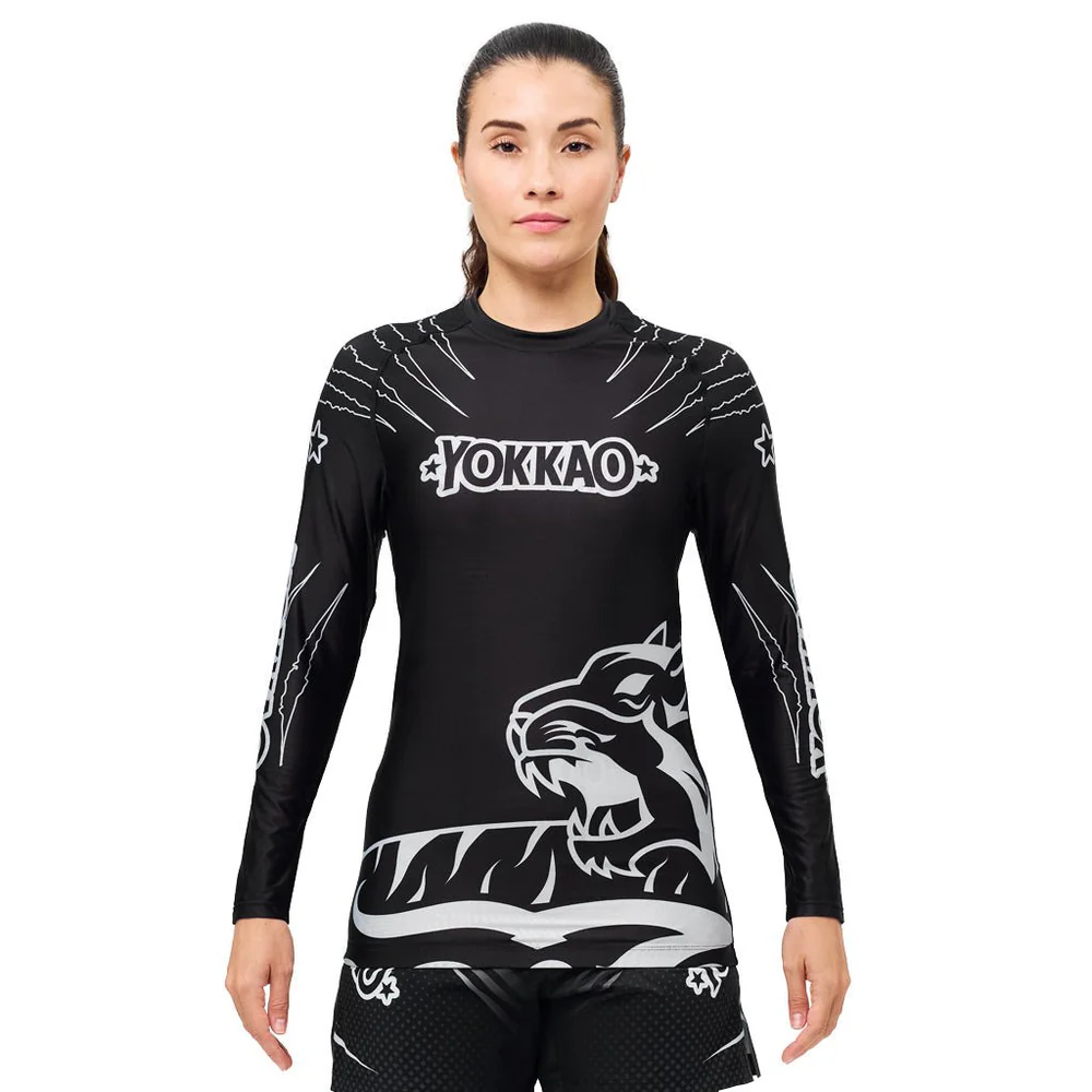 Rashguard Tiger Manga Longa | Yokkao