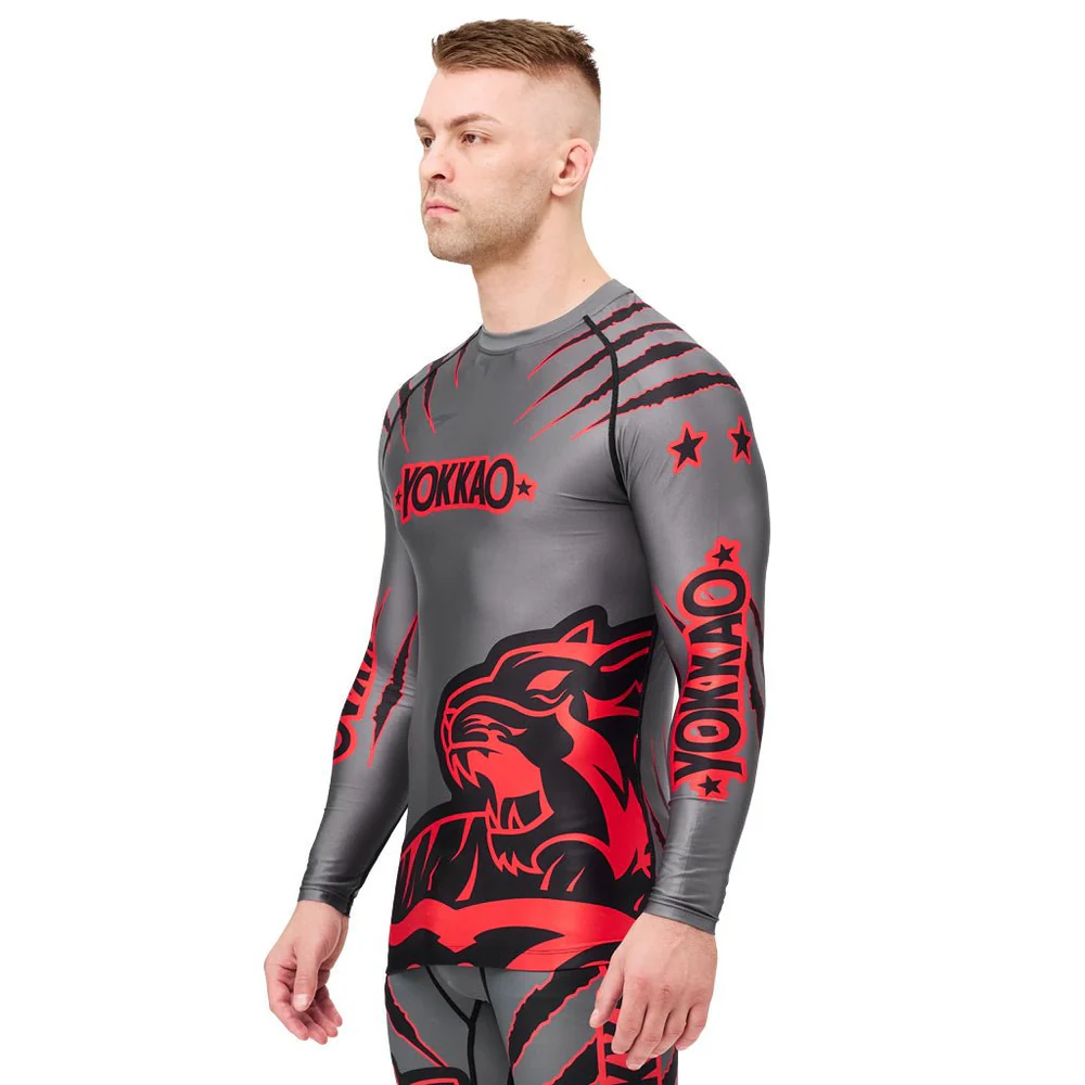 Rashguard Tiger Manga Longa | Yokkao
