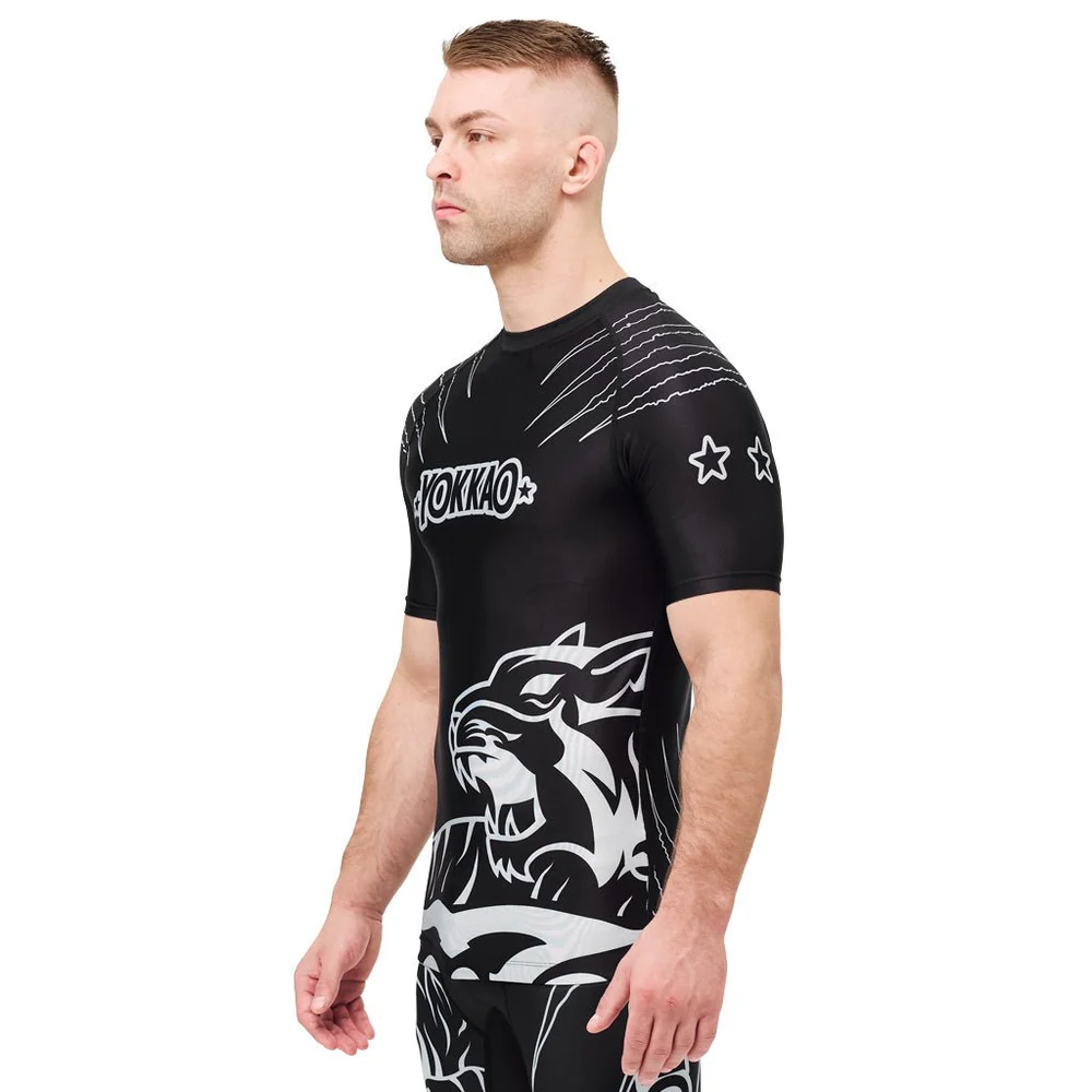 Rashguard Tiger Manga Curta | Yokkao
