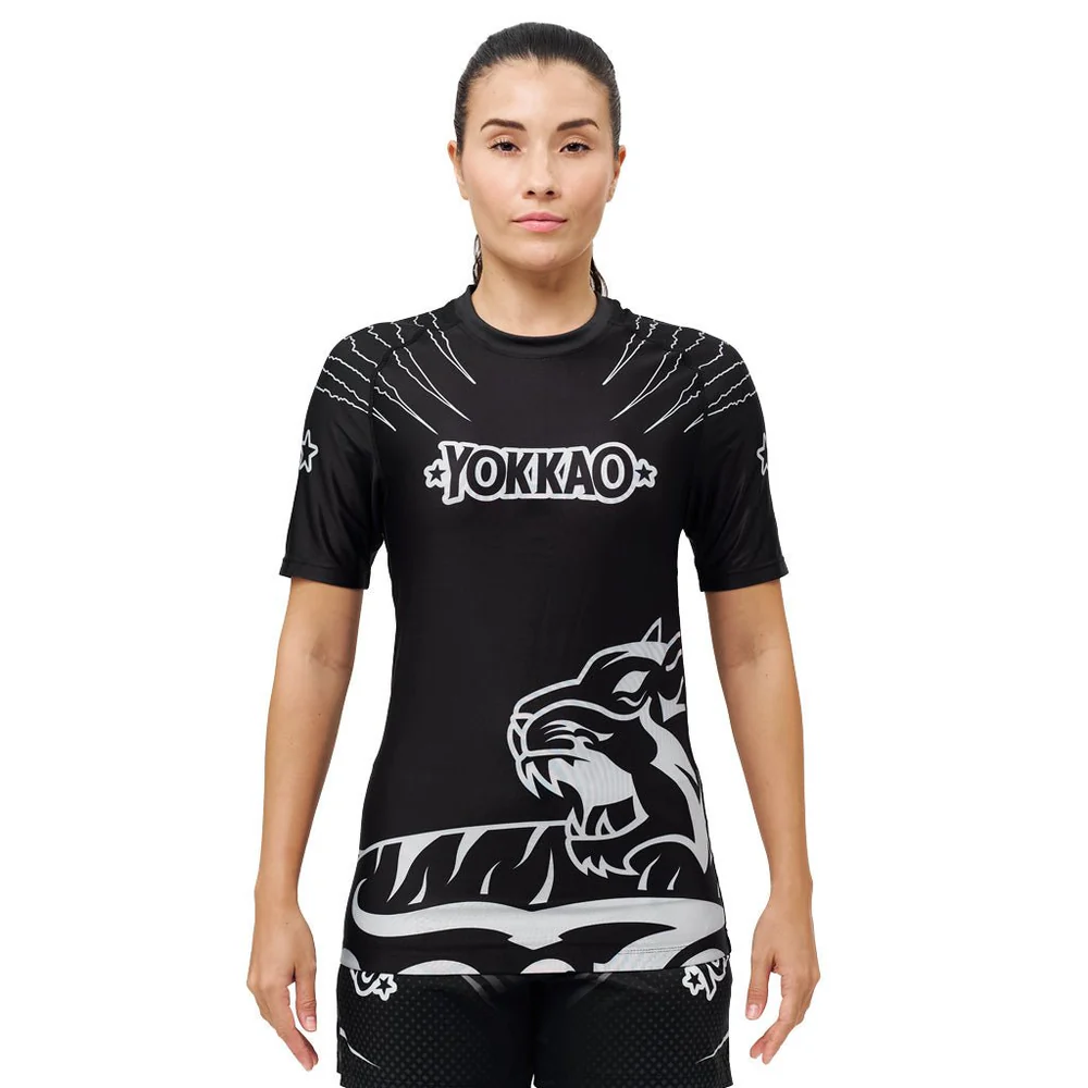 Rashguard Tiger Manga Curta | Yokkao