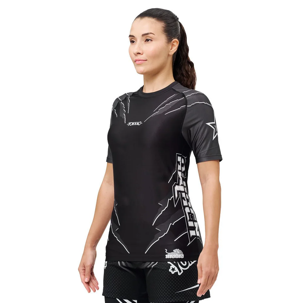 Rashguard Tiger Manga Curta | Yokkao