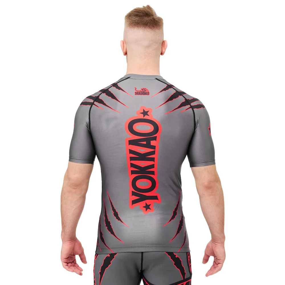Rashguard Tiger Manga Curta | Yokkao