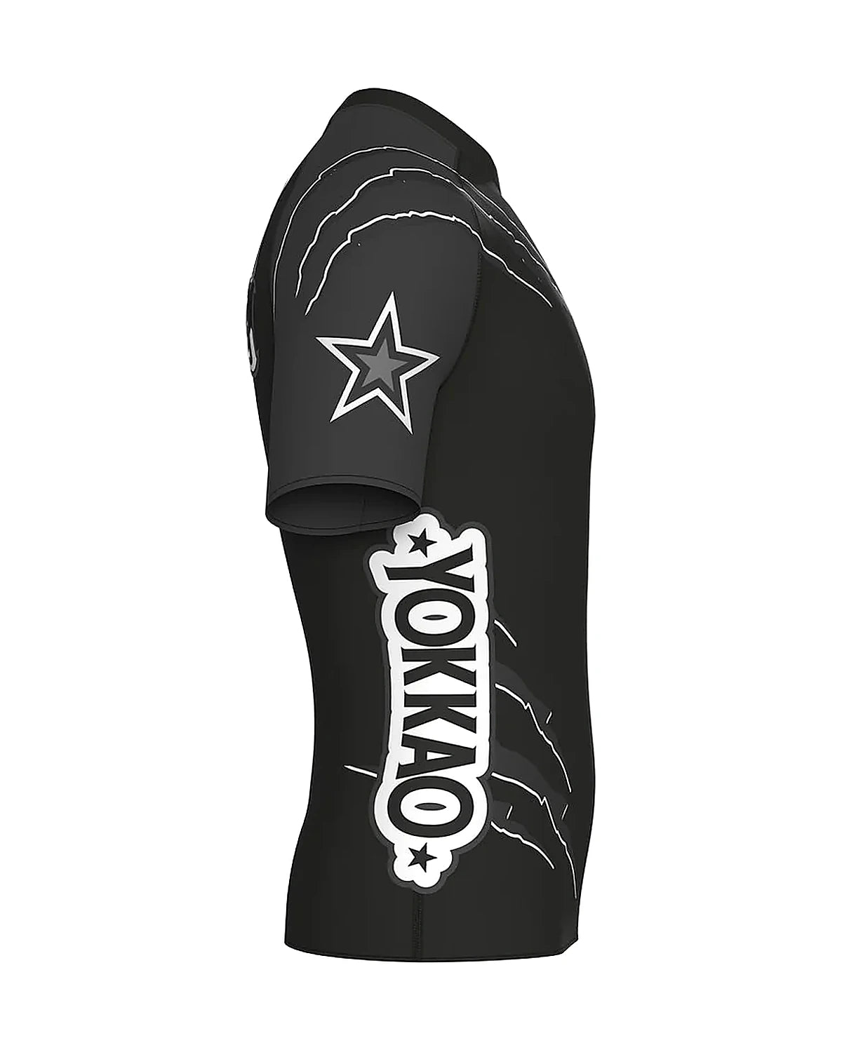 Rashguard Scratch Manga Curta | Yokkao