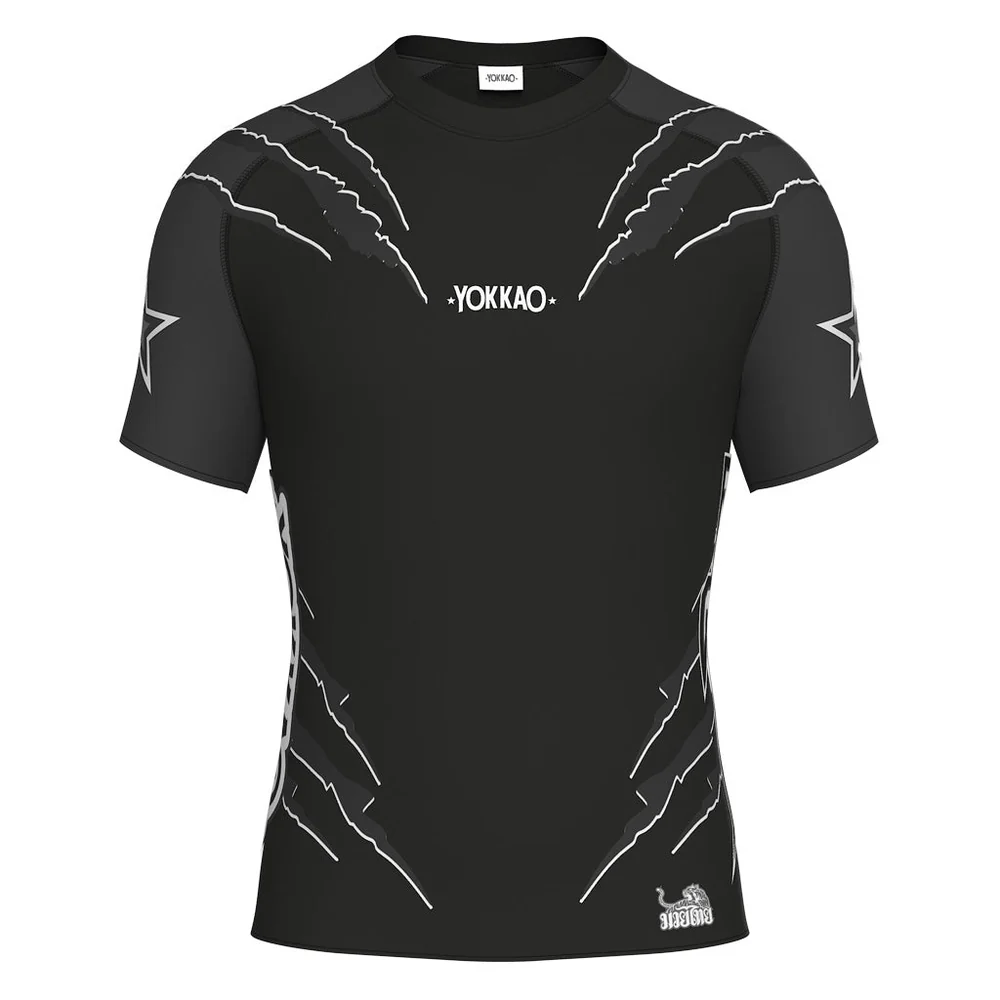 Rashguard Scratch Manga Curta | Yokkao