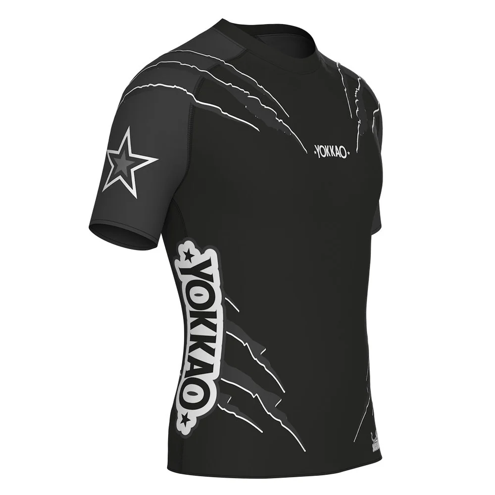 Rashguard Scratch Manga Curta | Yokkao