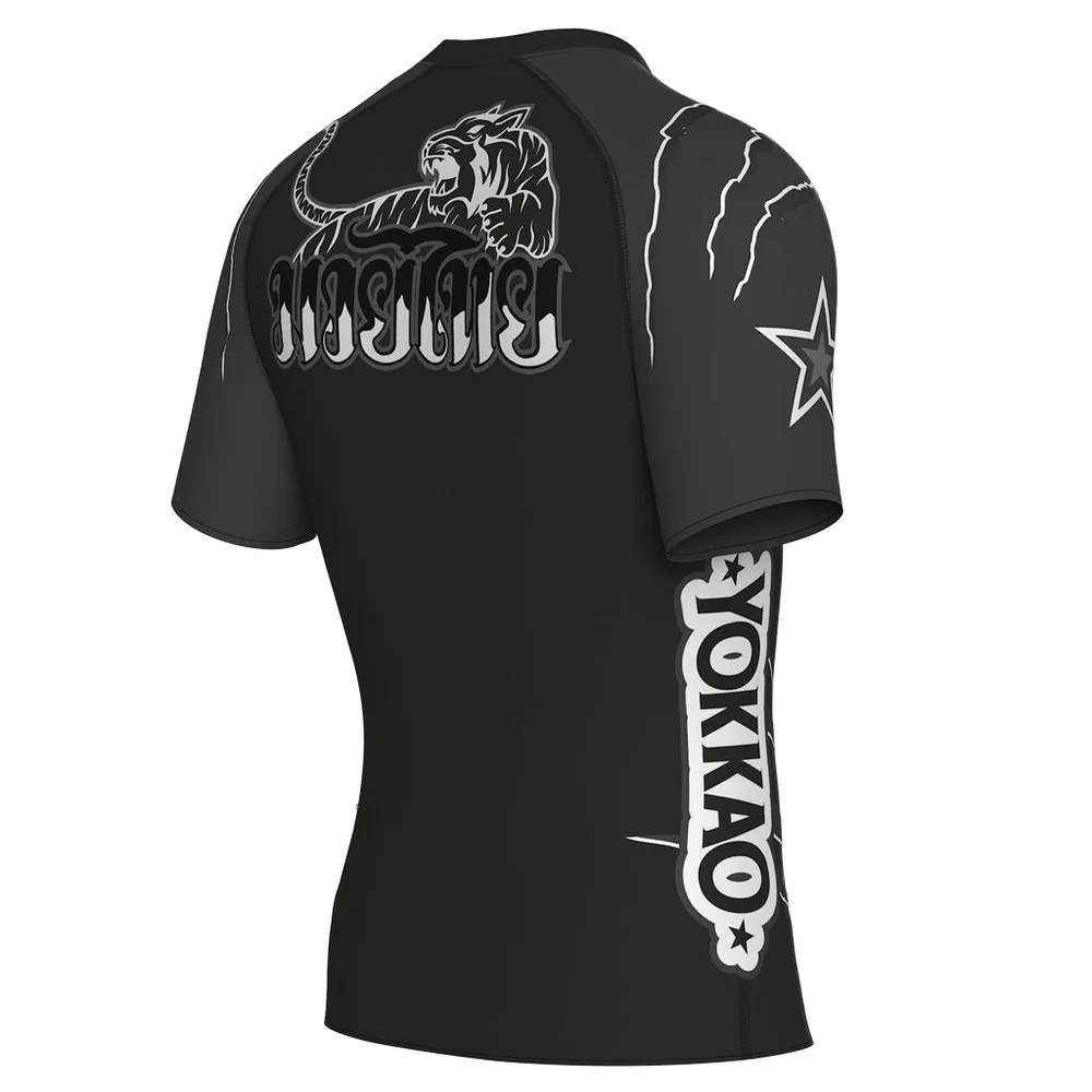 Rashguard Scratch Manga Curta | Yokkao