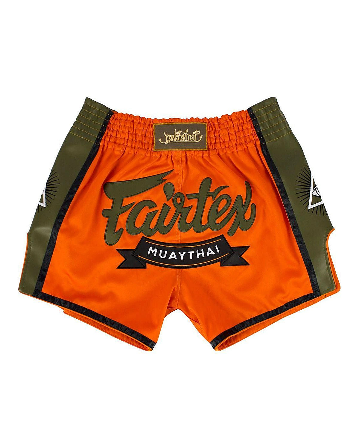 Shorts Muay Thai Fairtex - Laranja