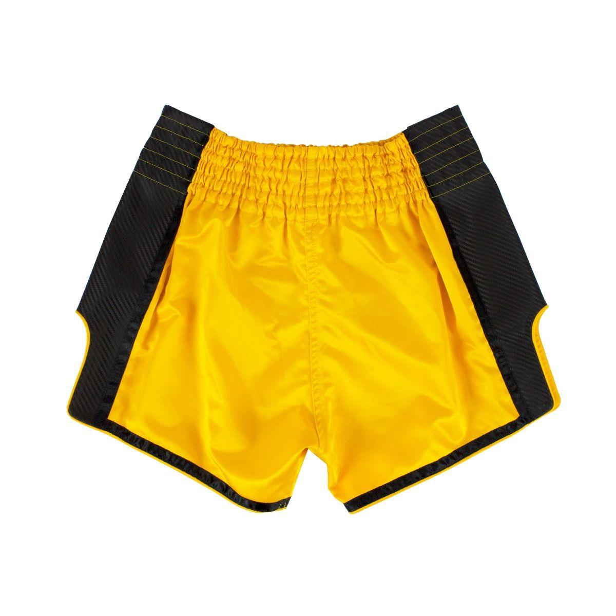 Shorts Muay Thai Fairtex - Amarelo - Thai Shark