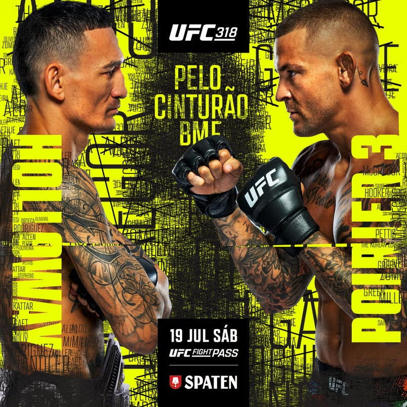 UFC 318 – Holloway vs. Poirier 3: trilogia histórica marca despedida de Poirier neste sábado