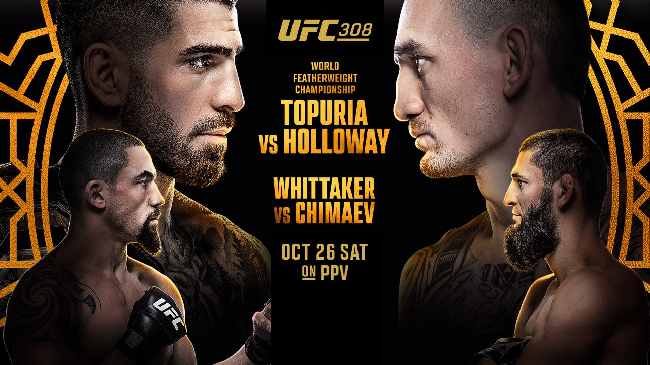 UFC 308: Ilia Topuria vs Max Holloway – O Futuro da Divisão Peso-Pena