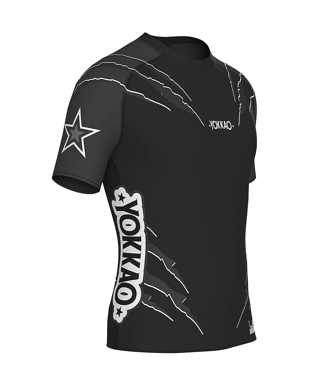 Rashguard Scratch Manga Curta | Yokkao