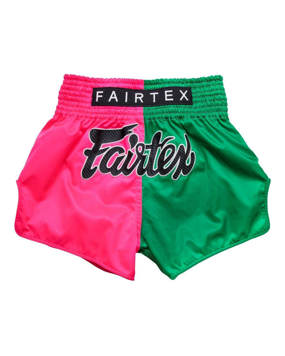 Shorts Muay Thai Fairtex - Rosa/Verde