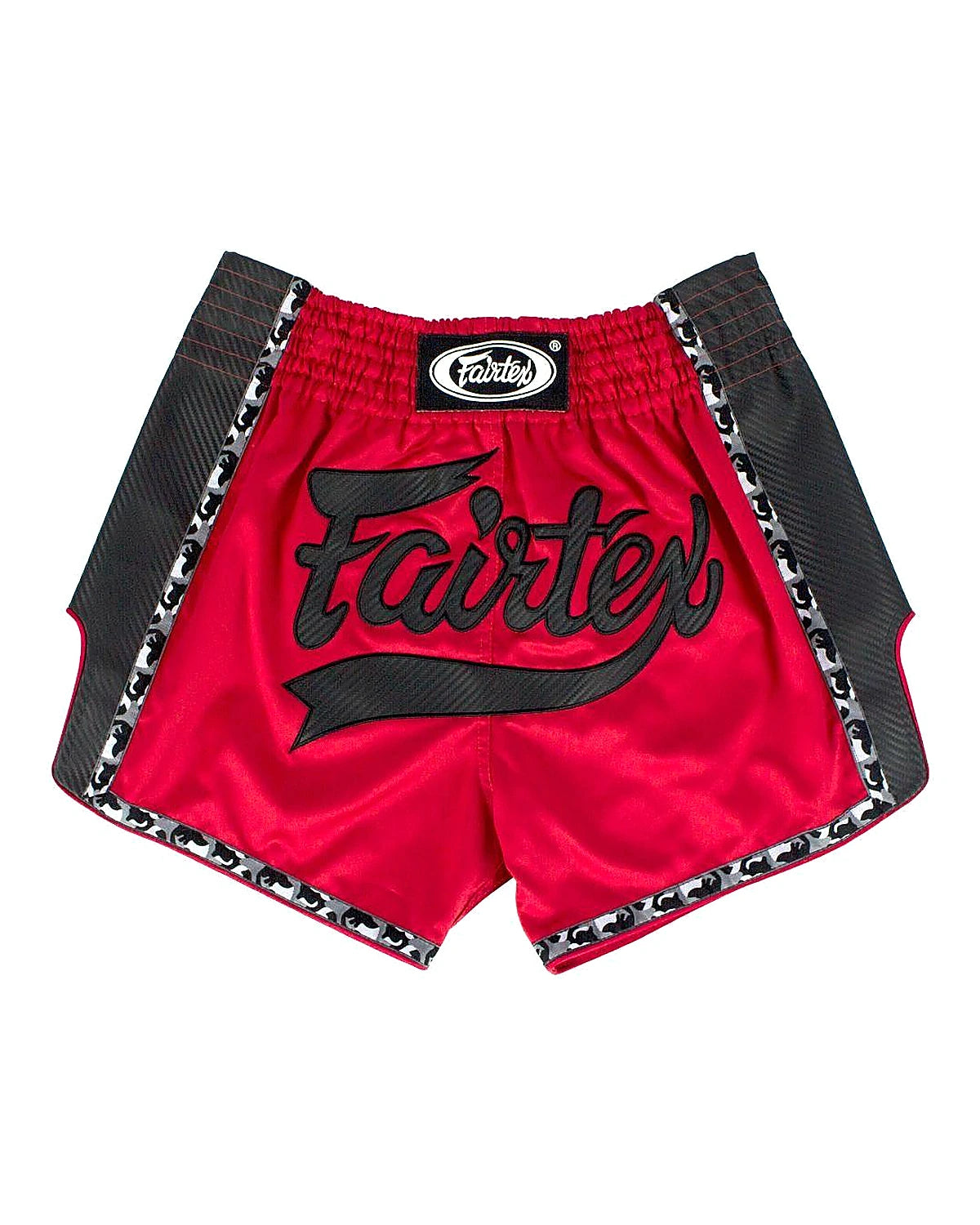 Shorts Muay Thai Fairtex - Vermelho/Preto
